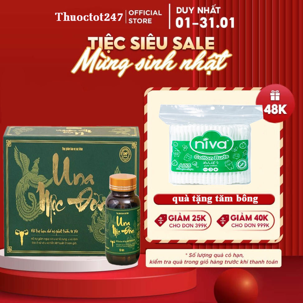 ✅ Una Mộc Đơn 👍[Freeship] ❤️ - Dứt Điểm U Xơ U Nang