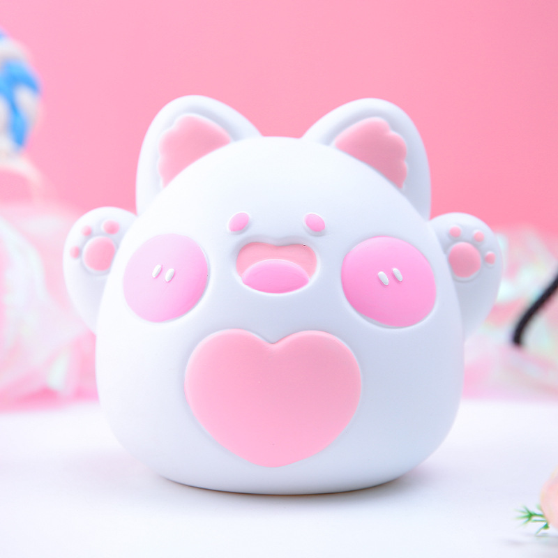 Ống tiết kiệm Heo Đất Hình Gấu Mèo Hotrend