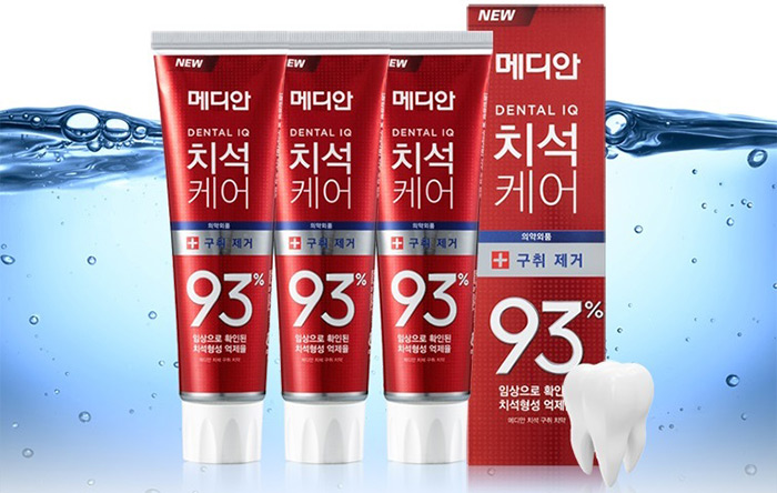 Kem Đánh Trắng Răng Median 93% Tooth - Paste Màu Đỏ 120Gr