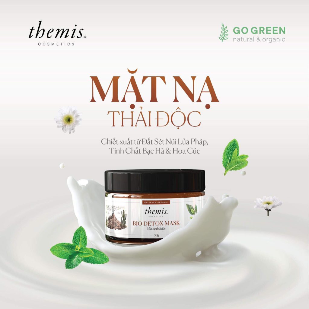 [Hcm]Mặt Nạ Detox Dưỡng Da Themis 50Gr