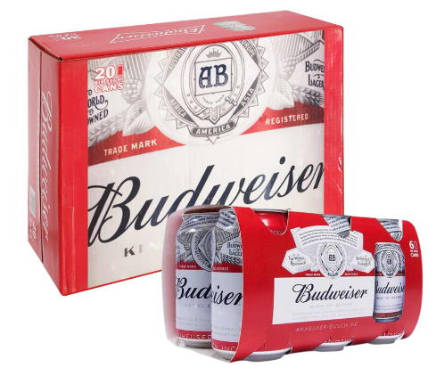 Bia Budweiser 330ml ( Lốc 6 Lon )