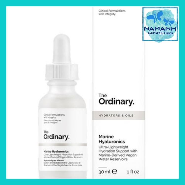 Serum Dưỡng Ẩm Siêu Nhẹ The Ordinary Marine Hyaluronics 30Ml