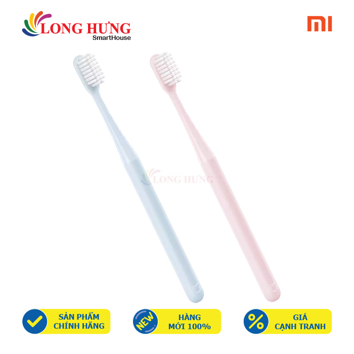 Bàn chải đánh răng Xiaomi Mijia - Hàng nhập khẩu - Lông bàn chải mềm bảo vệ răng nướu đầu bàn chải mịn ngăn ngừa tổn thương