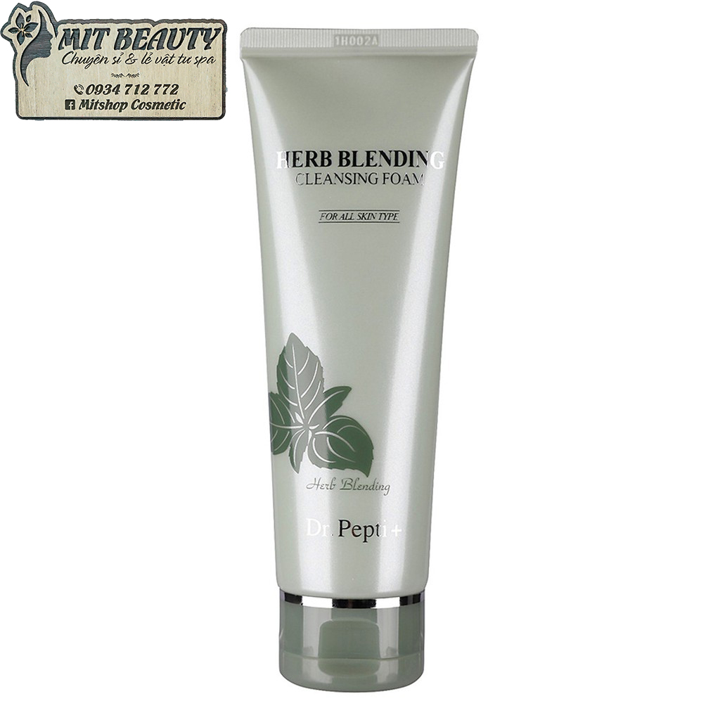 [Hàn Quốc] Sữa rửa mặt DR.PEPTI bạc hà trà xanh Dr. Pepti+ Herb Blending 110ml