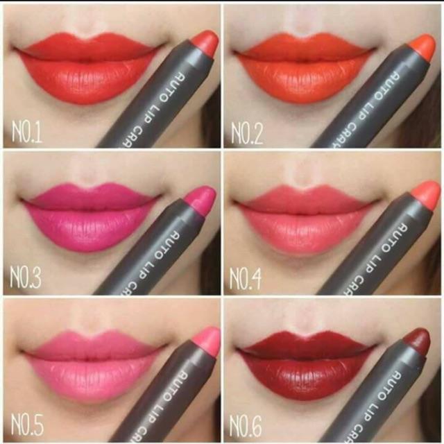 Son Bút Chì Auto Lip Crayon Yadah Son Sáp Dạng Bút Chì Hàn Quốc Son Thỏi Mịn Môi Tone Màu Chuẩn ( Xả Tồn Giao Màu Ngẫu Nhiên )