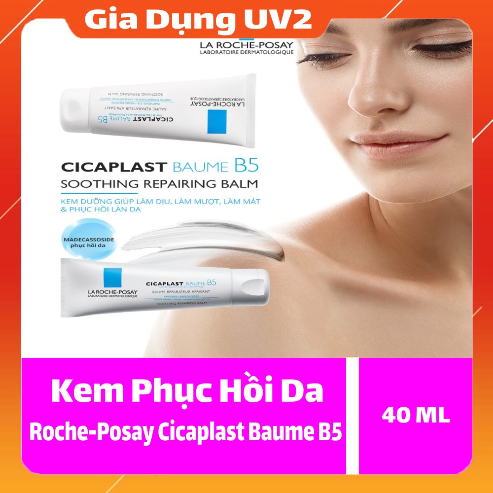 Kem Dưỡng Giúp Làm Mềm Và Dịu Da La Roche - Posay Cicaplast Baume B5 - Phục Hồi Da Ngăn Ngừa Sẹo Mụn - Phục Hồi Cấp Ẩm