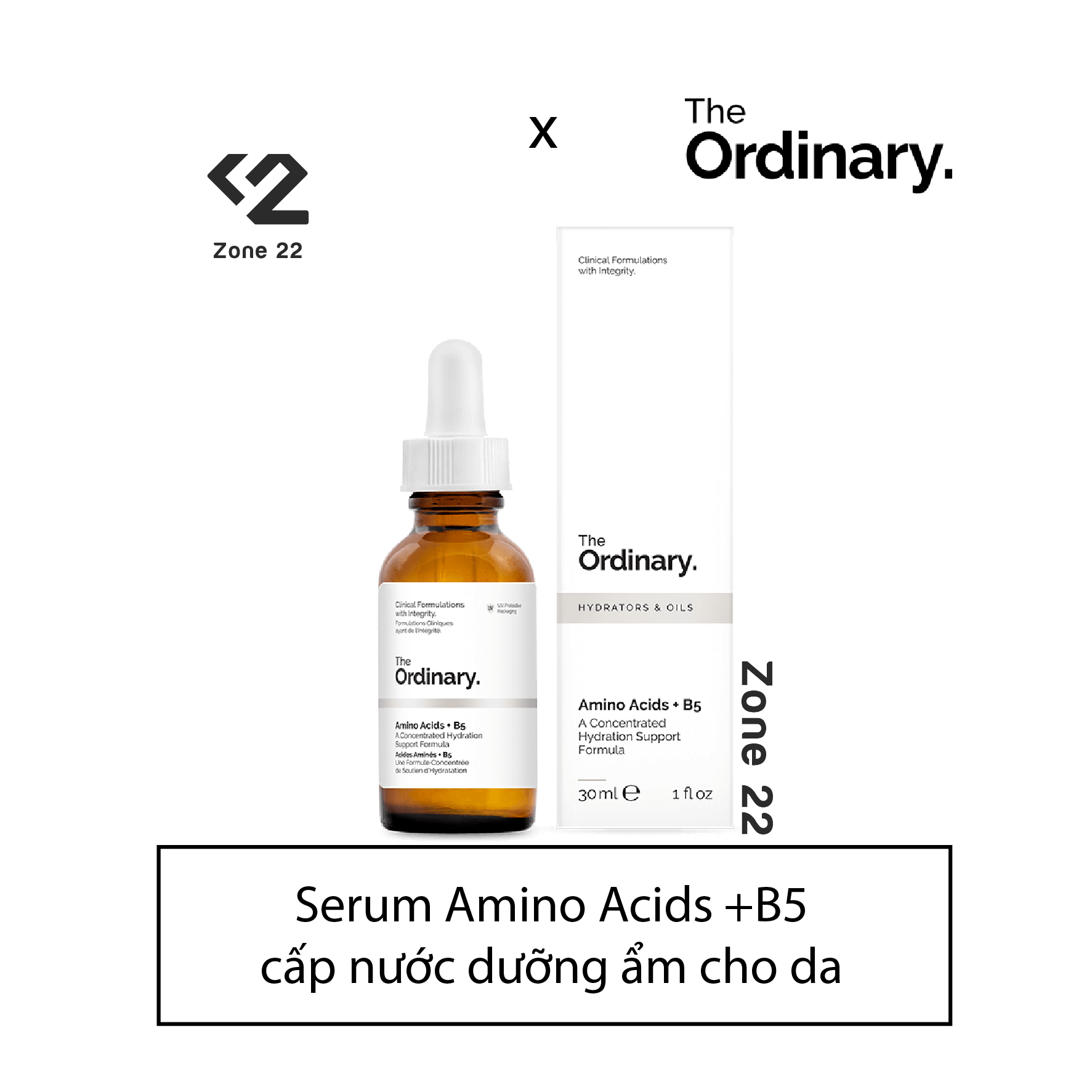 [Hcm][Zone 22] Serum The Ordinary Amino Acids + B5