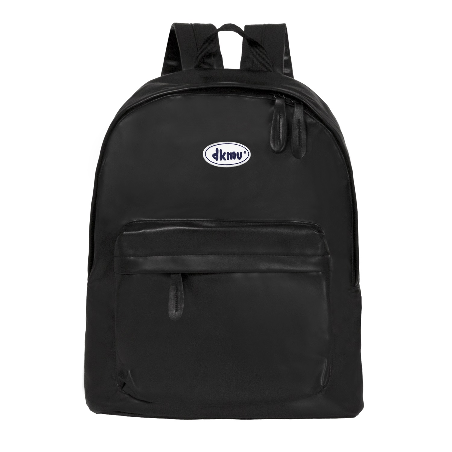 Balo da nữ đi học màu pastel DKMV chống nước đựng laptop 14inch Basic Leather Backpack | K-P18