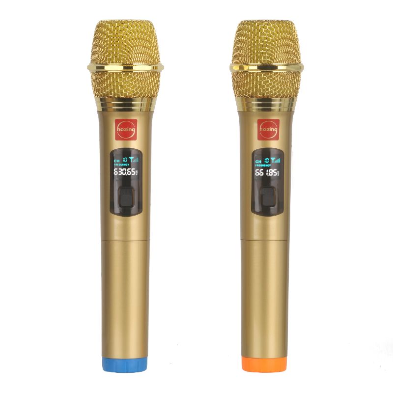 Bộ micro không dây Karaoke Ontekco E6s | Hz113 vàng  Cao cấp Chuyên loa kéo Amply - Karaoke đường phố karaoke gia đình - Bảo hành 12 Tháng (1 đổi 1)