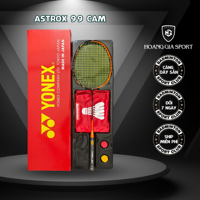 Vợt Cầu Lông Yonex Astrox 99 Pro Trắng - 99 Pro Đỏ - 99 Cam - 99 LCW Bản Full Hộp (Kèm Phụ Kiện)