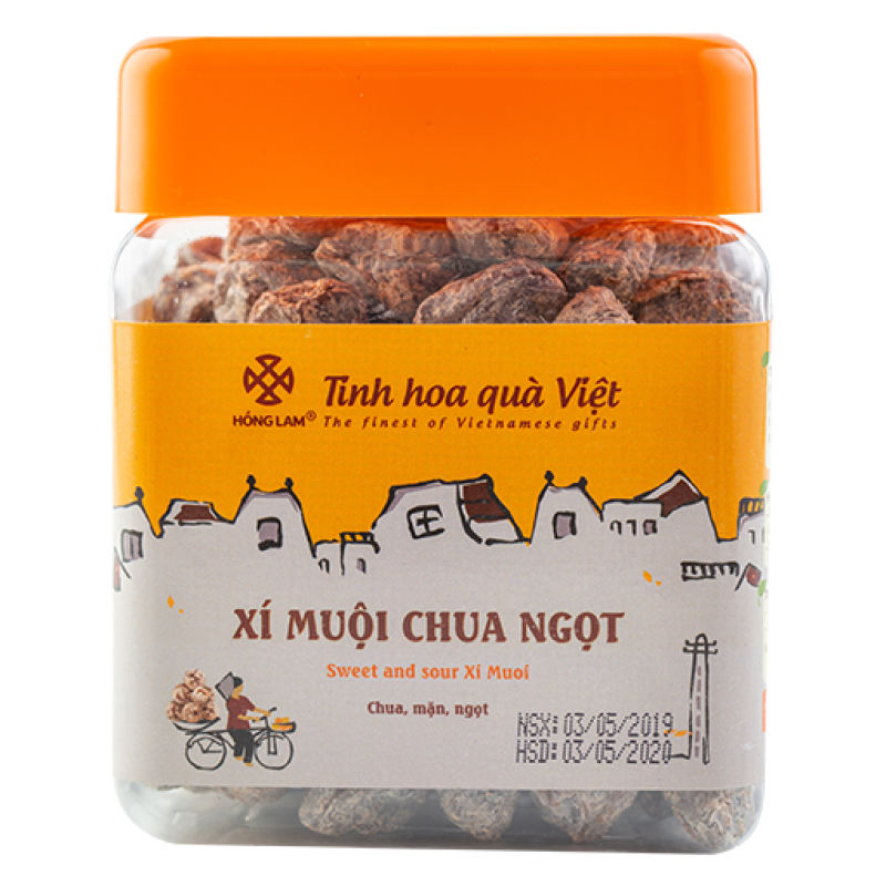 Ô Mai Xí Muội Chua Ngọt Hồng Lam - Vị Chua Ngọt