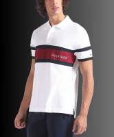 Tommy hilfiger Áo thun nam xách tay chất cotton gai mẫu mới