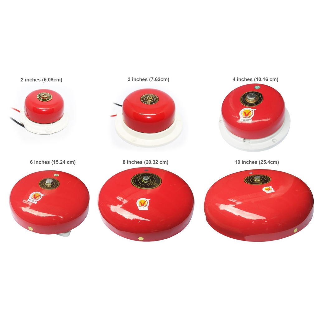 Chuông Điện 12v-24V 4 inch&6 inch