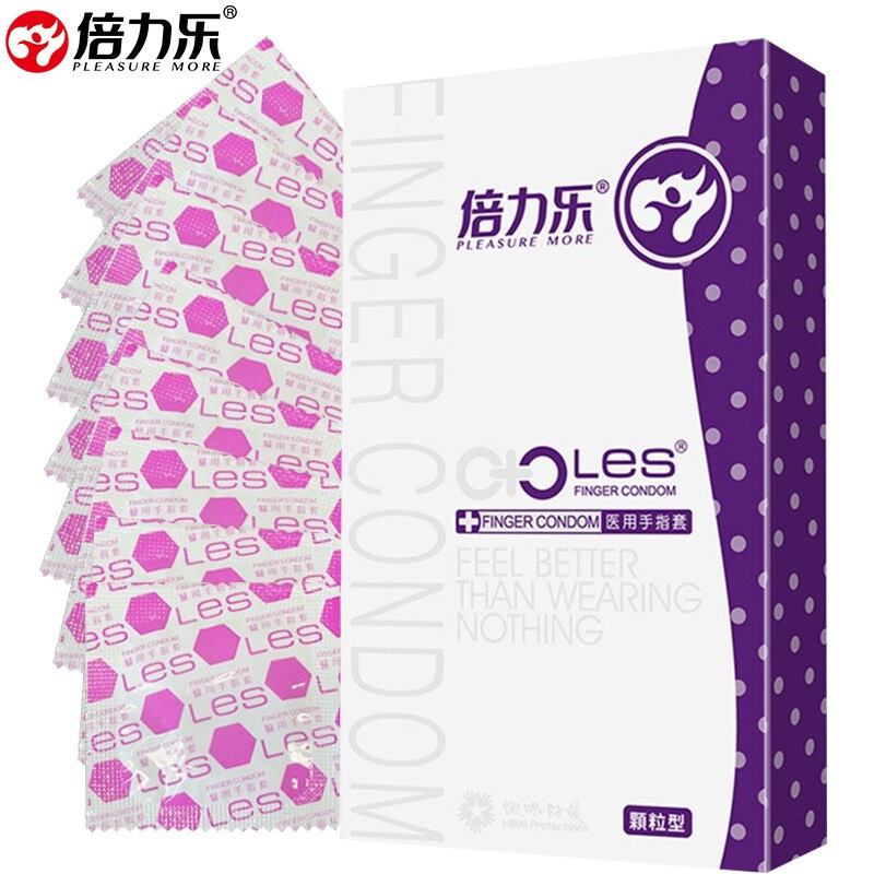 Bao cao su ngón tay Les D (finger) có Gai nổi Tăng cảm giác