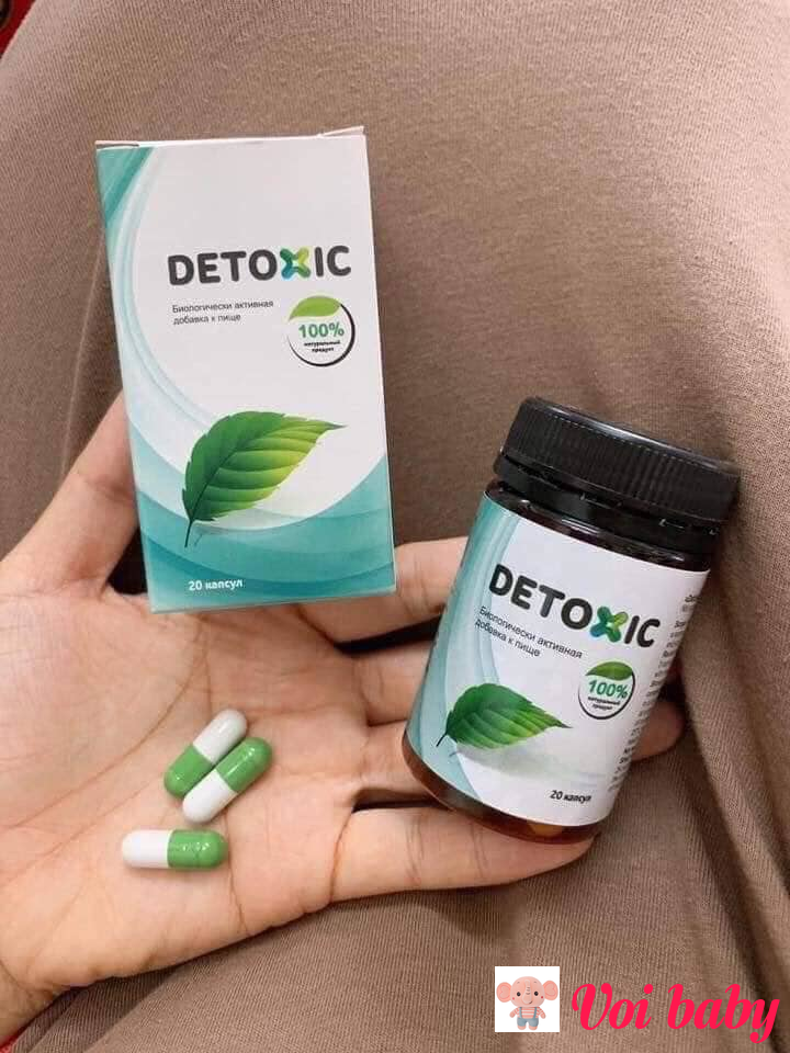 Detoxic Thanh Lọc Cơ Thể (Hàng Xách Tay Nga)