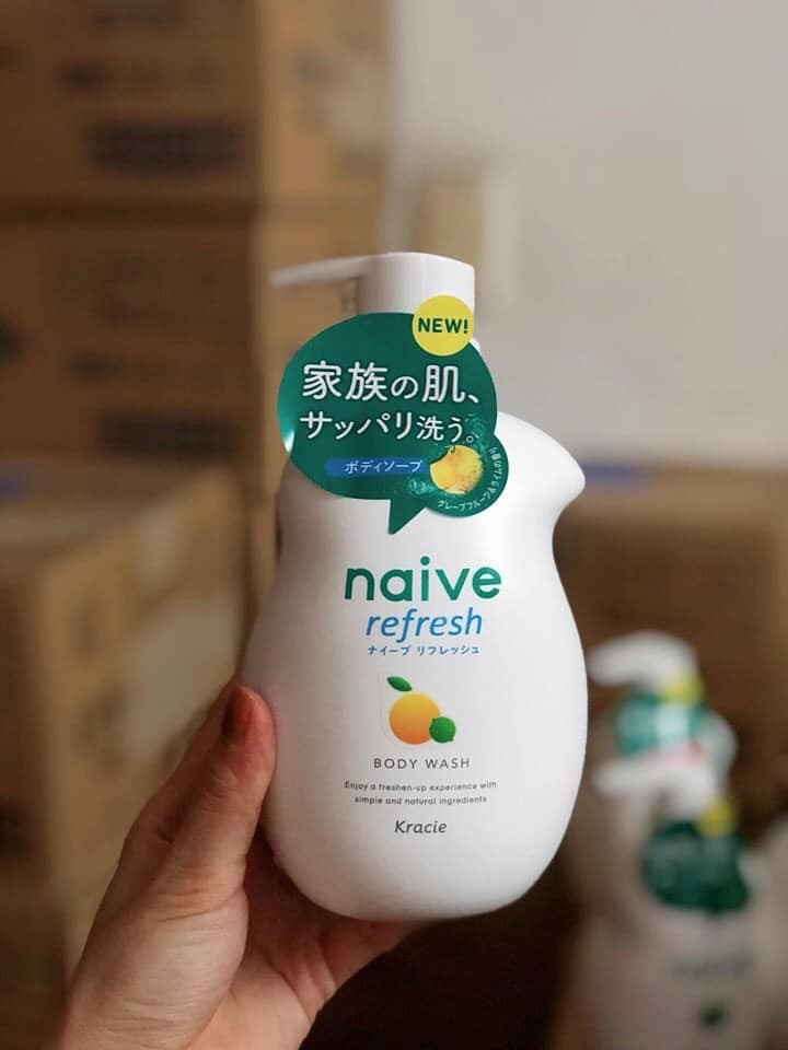Sữa tắm Naive Kracie-NHẬT BẢN – Sữa tắm Naive Kracie-2020