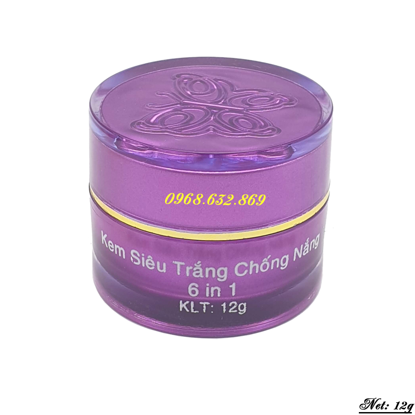 [Hcm]Kem Siêu Trắng - Chống Nắng Spf 50Pa+++ 6 In 1 Sun Today (12G)