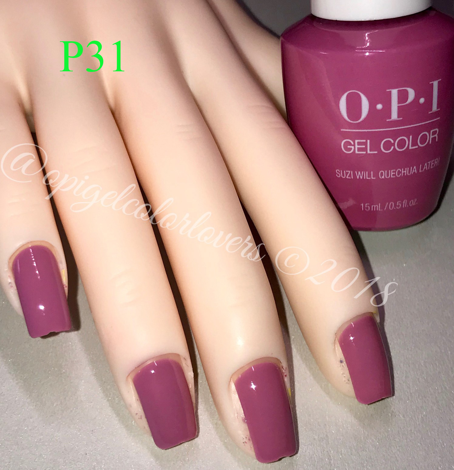 [Hcm]Sale 50% Sơn Gel Hơ Máy Opi (Gcp31)