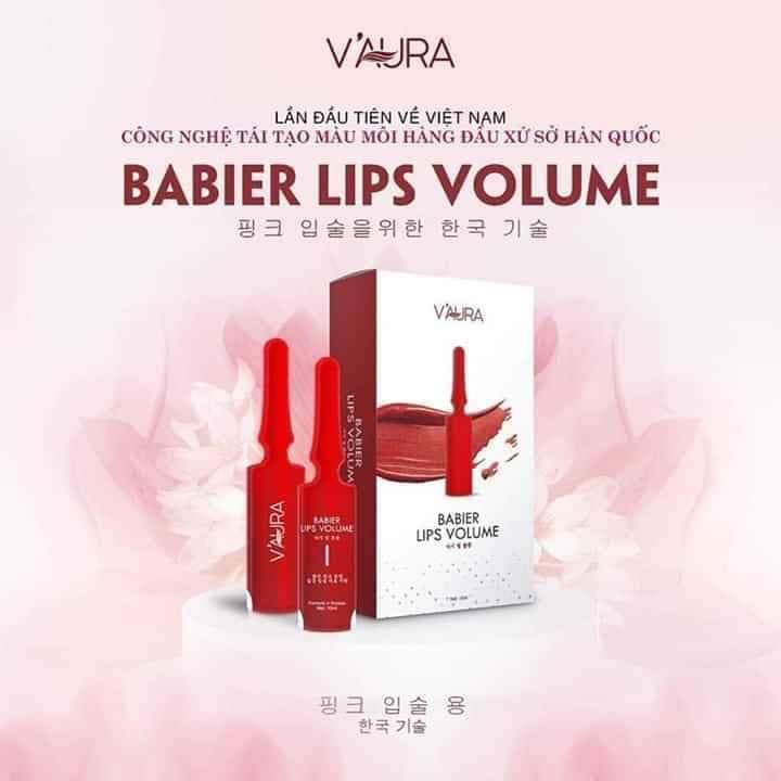 [Hcm]Serum Vaura - Son Dưỡng Môi Vaura - Tinh Chất Cấy Hồng Tri Thâm Môi Vaura - Serum Cấy Màu Môi Vaura - Ủ Môi Vaura Số 1