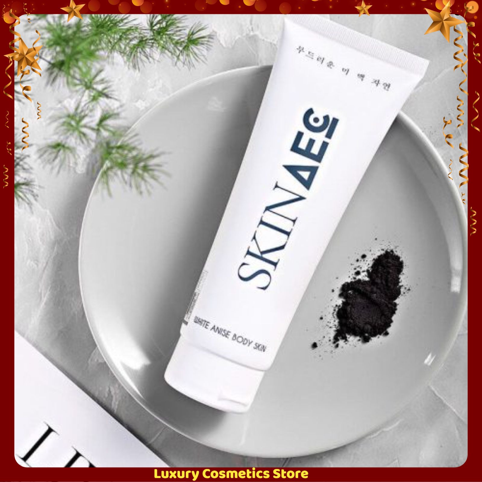 SỮA TẮM KÍCH TRẮNG THAN HOẠT TÍNH SKIN AEC WHITE ANISE BODY SKIN