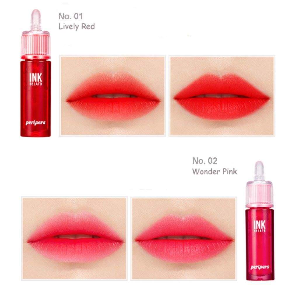 SON INK VELVET 16 MÀU MẪU CŨ VÀ MỚI