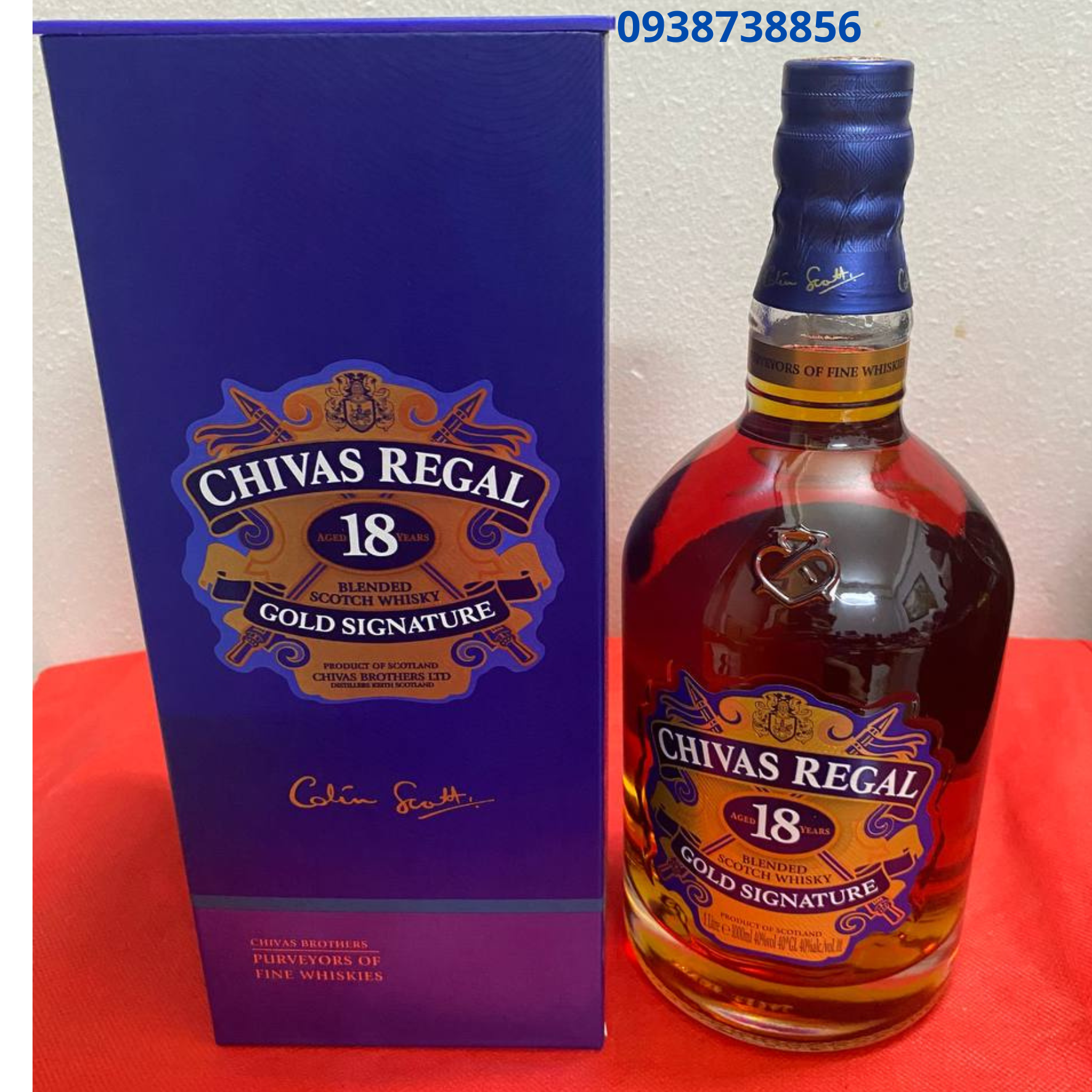 RƯỢU CHIVAS 18 NĂM 1Lít GOLD SIGNATURE CHẤT LƯỢNG 100% CHÍNH HÃNG TỐT NHẤT GIÁ