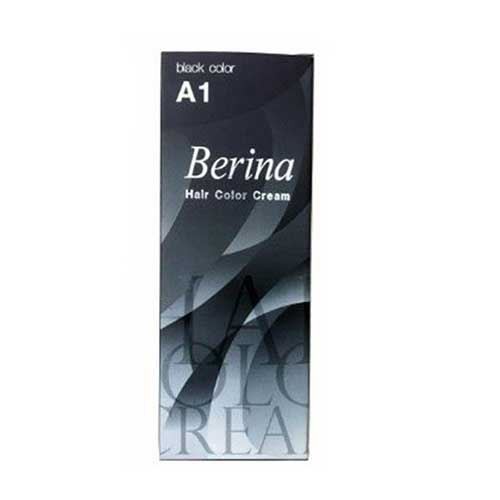 [Hcm]Thuốc Nhuộm Tóc Berina Hair Color Cream A1 Black - 40G