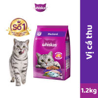 Thức ăn mèo Whiskas túi 1.2kg