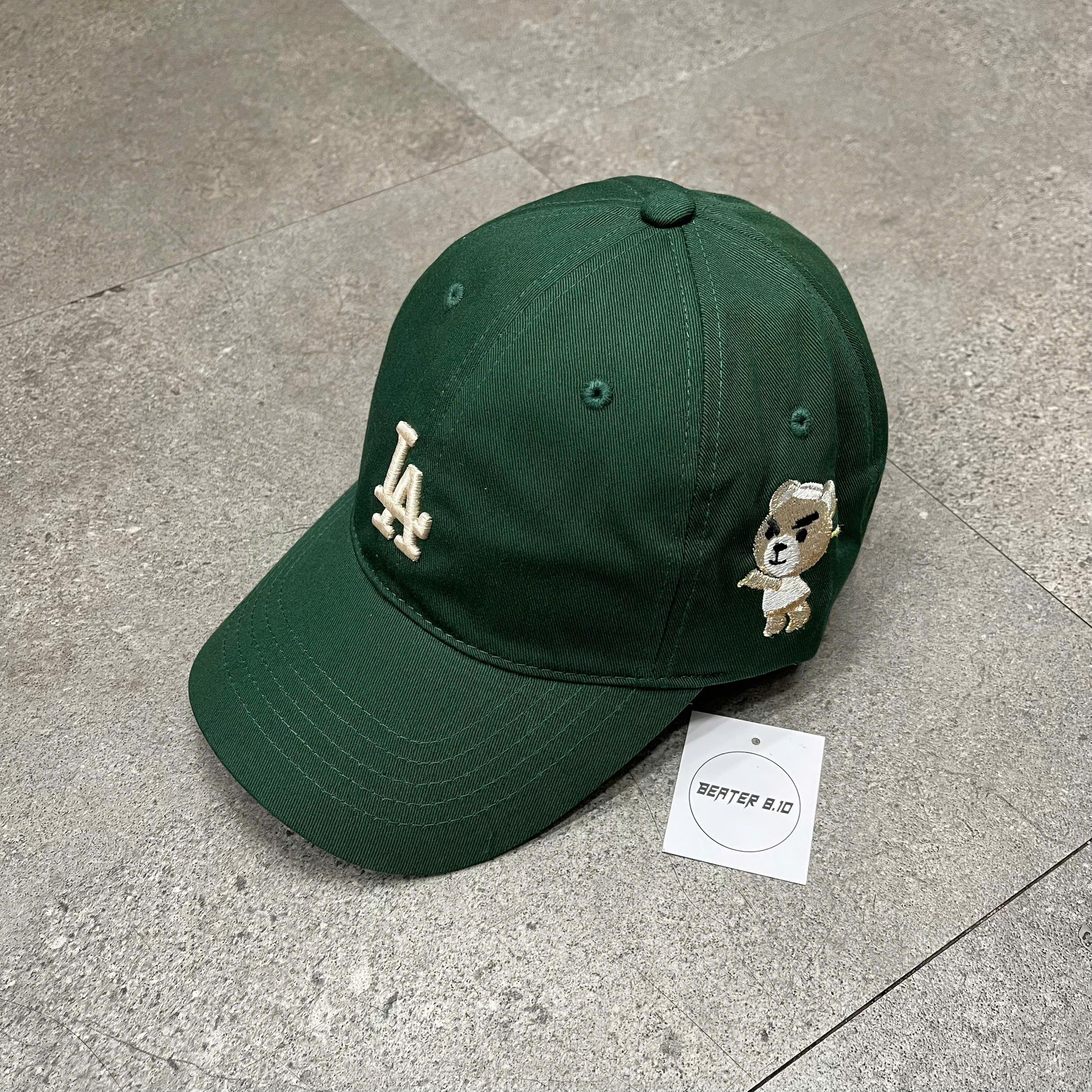 [CHÍNH HÃNG] Nón Lưỡi Trai MLB Thêu Logo Gấu
