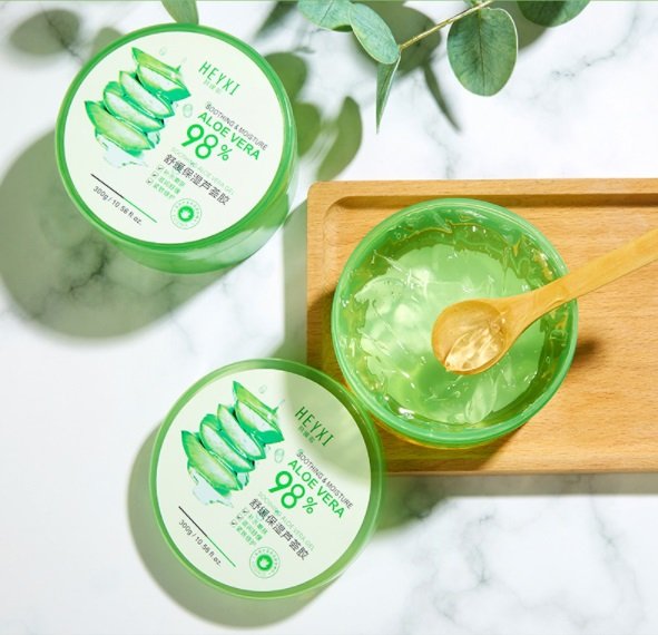 Gel Nha Đam Dưỡng Da Kháng Mụn Heyxi Han Yuanxi Aloe Gel 98% 300G