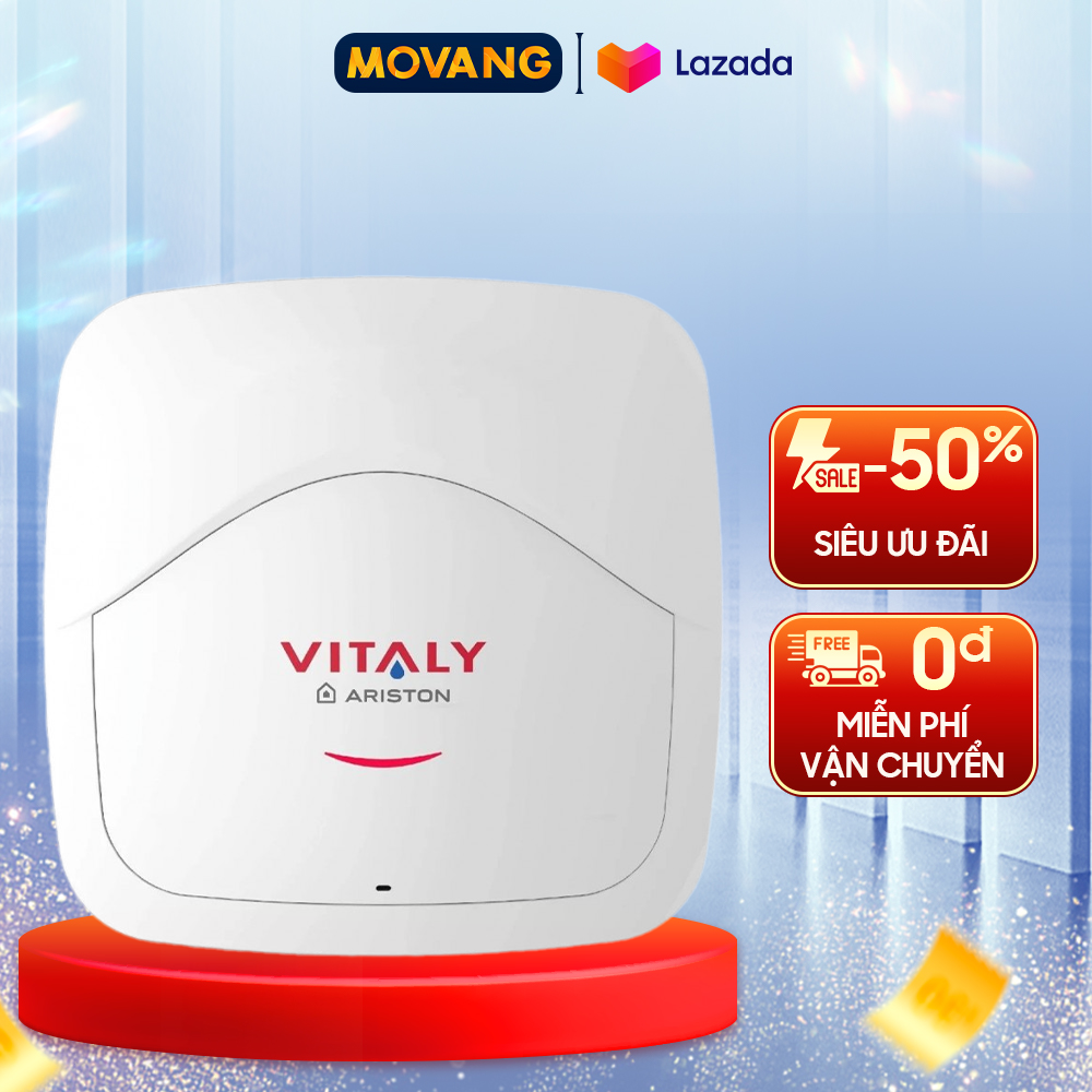 [GIAO TẠI HCM] - Bình nóng lạnh ARISTON 15L VITALY 15 2.5 FE