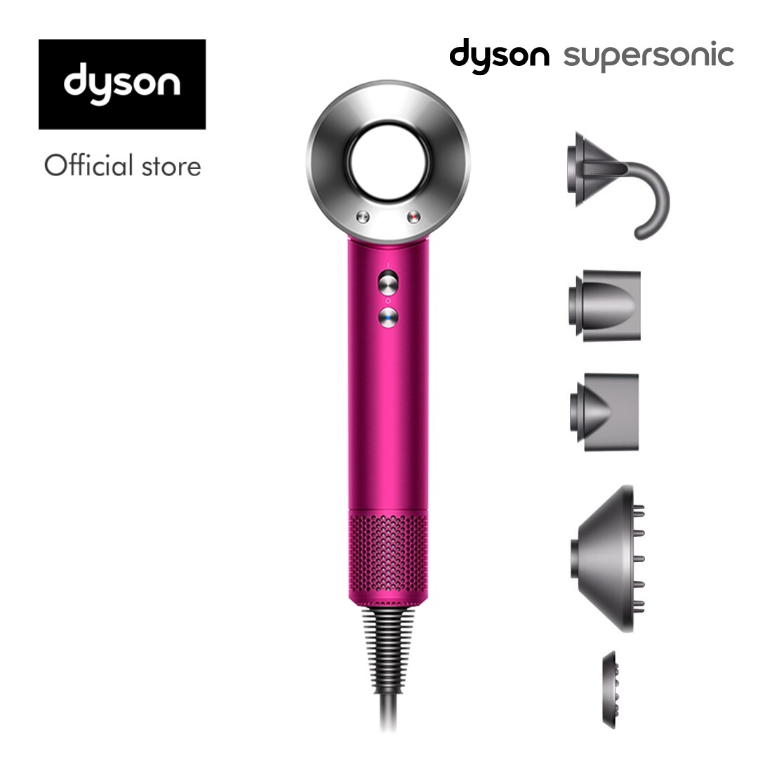 [CHỈ HÔM NAY: Giá cuối 8.791K] Máy sấy tóc Dyson Supersonic ™ HD08 (Hồng/Xám trắng)