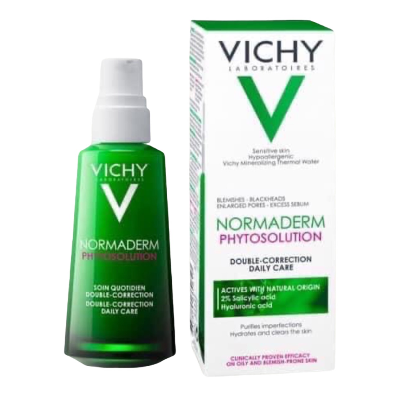 Kem Dưỡng Vichy Normaderm Phytosolution Dành Cho Da Dầu Da Mụn 50Ml - Bill Pháp