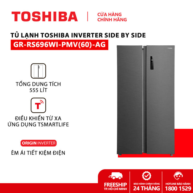 TỦ LẠNH THÔNG MINH GR-RS696WI-PMV-AG - Cấp Đông Siêu Tốc - Origin Inverter - Kết Nối Từ Xa - Theo Dõi Bằng AI