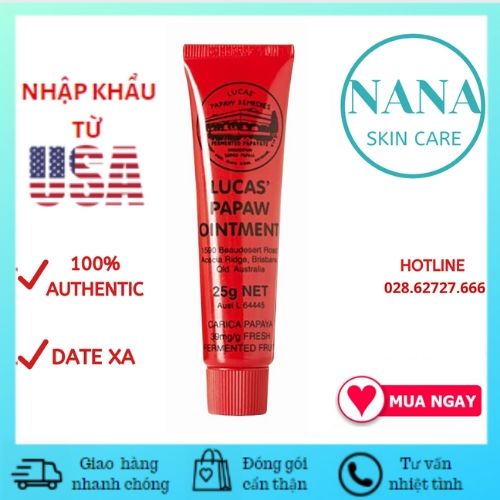 [Hcm]Kem Đa Năng Lucas’ Papaw Ointment (25G)