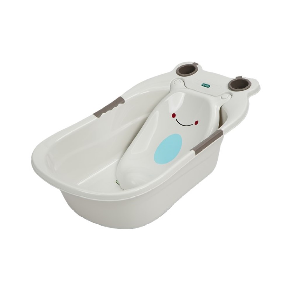 Thau chậu tắm GIA LONG / HOKORI cho bé nhựa VIỆT NHẬT - Hình ếch ván tựa lưng - 2203/9029