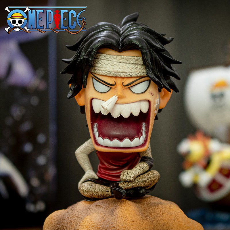 Mô Hình Chibi Luffy Sabo Ace Bị Thương ( One Piece )