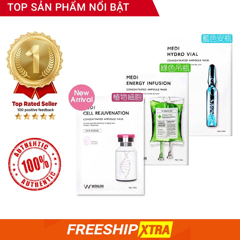 Hộp 10 Miếng Mặt Nạ Wonjin