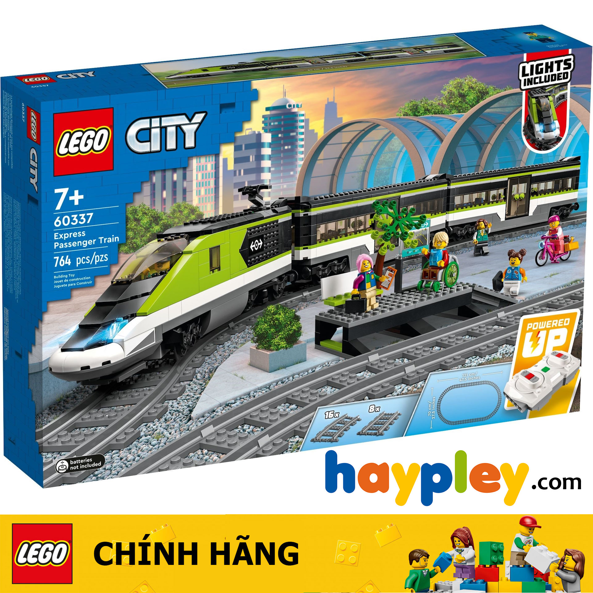 LEGO City 60337 Tàu khách tốc hành điều khiển từ xa
