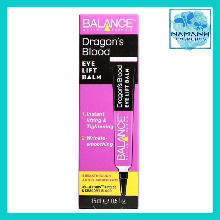 Kem Điều Chỉnh Thâm Mắt Tinh Chất Máu Rồng Balance Active Formula Dragons Blood Eye Balm 15Ml