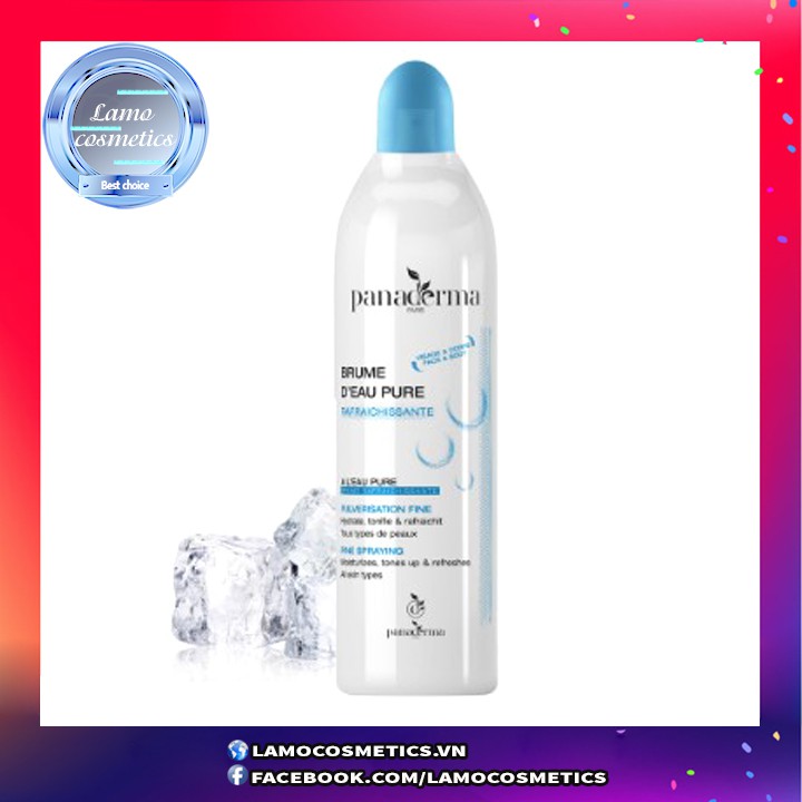 Xịt Khoáng Panaderma 400Ml Chính Hãng 100%