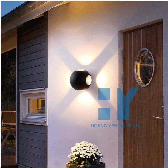 Đèn led gắn treo tường trang trí phòng khách phòng ngủ vách cầu thang ngoài trời phong cách hiện đại