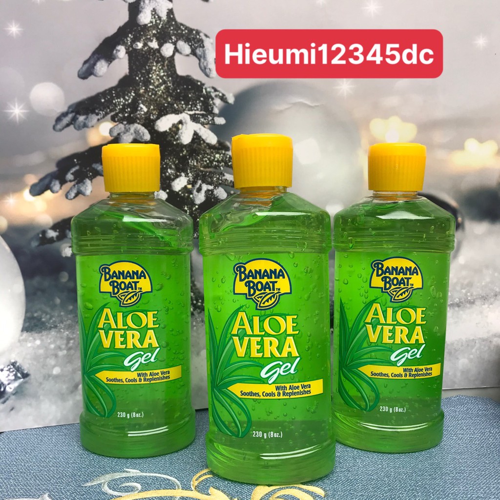 Gel Dưỡng Da Lô Hội Banana Boat Aloe Vera 230G( Date 11/2021)