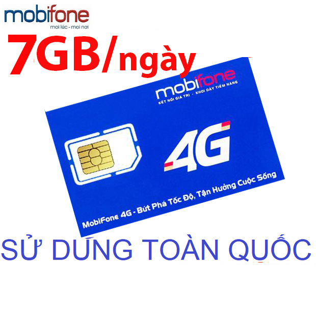 ( 1 TỶ GB DATA INTERNET ) Sim 4G Mobifone Không Giới hạn Data Truy Cập Internet | Local A68 A69 A79 