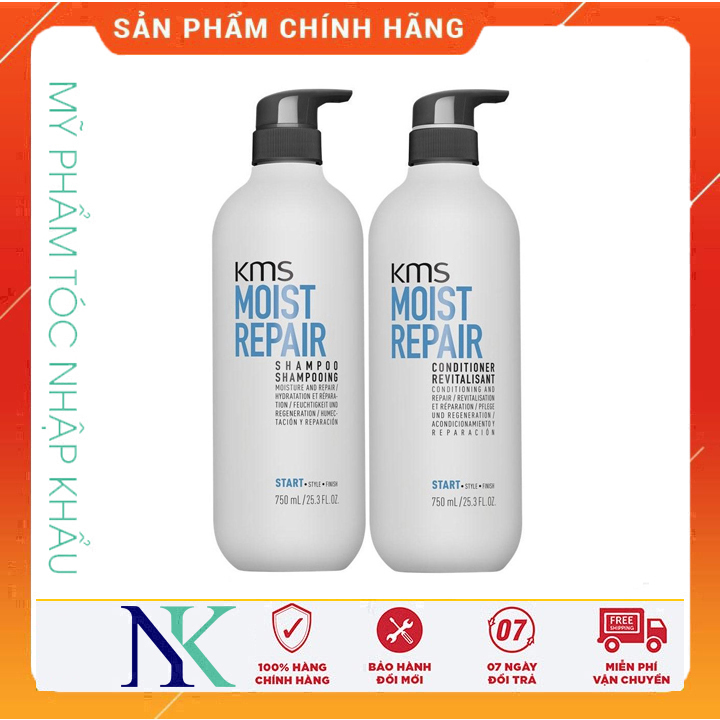 Dầu Gội Xã Phục Hồi Tóc Kms Moist Repair 750Ml