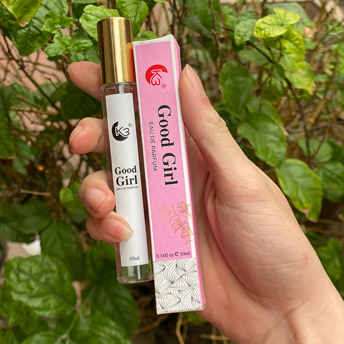 Nước Hoa Nữ K3 Good Girl 10ml Thơm Ngọt Ngào Dịu Dàng Dành Cho Phái Nữ Cuốn Hút Gợi Cảm Lưu Hương 8H