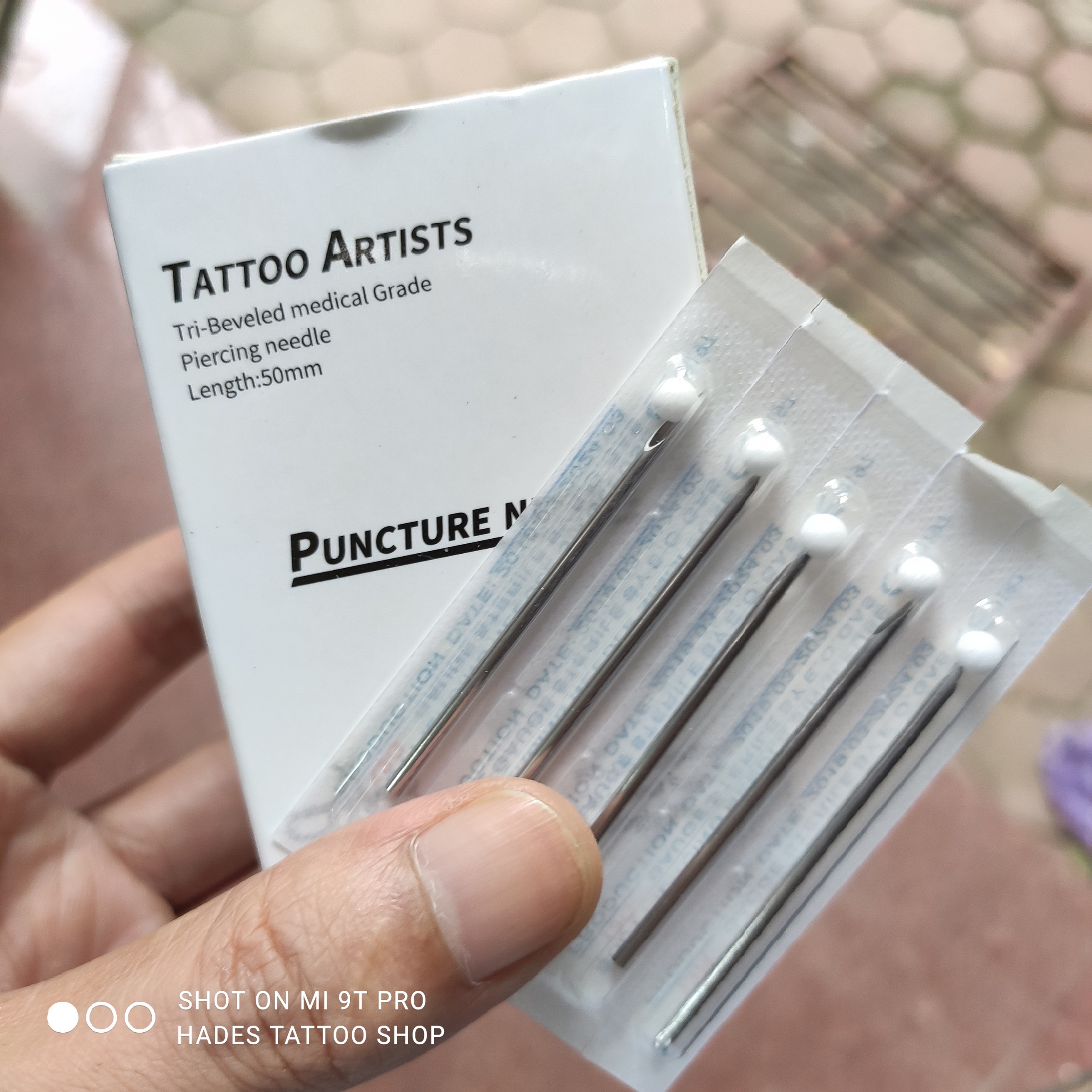 Set 10 Kim Sỏ Khuyên Size 14G ( Hàng Có Sẵn )