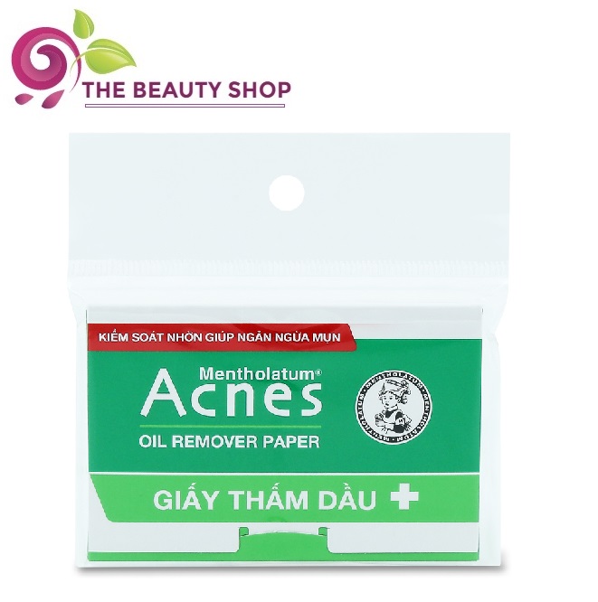 [Hcm]Giấy Thấm Dầu Rohto Acnes 100 Tờ