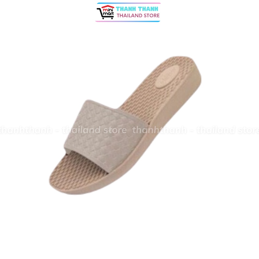 Dép nhựa Nữ quai ngang Thái Lan có hạt Massage Monobo Moniga 25.1