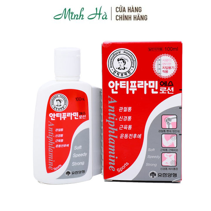 Dầu nóng xoa bóp Antiphlamine Hàn Quốc 100ml